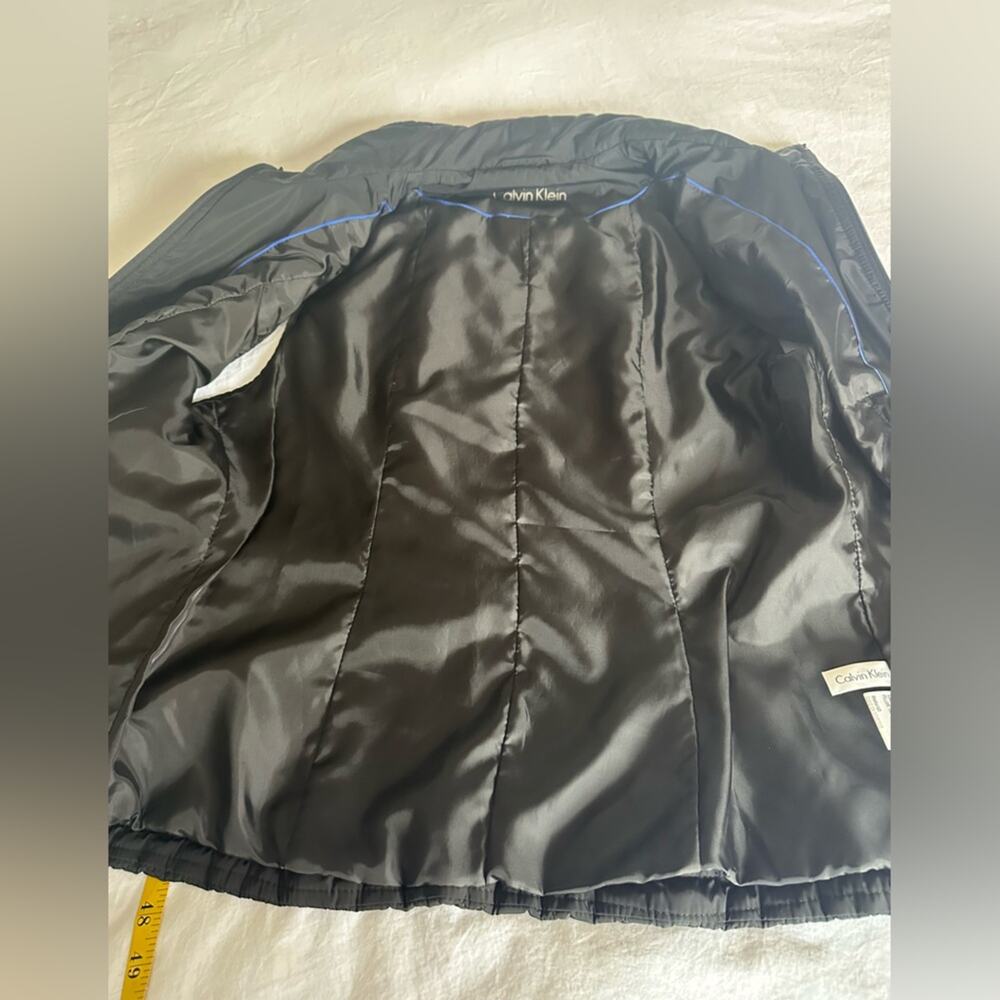 Calvin Klein Black Quilted Vest, size medium - Picture 12 of 13